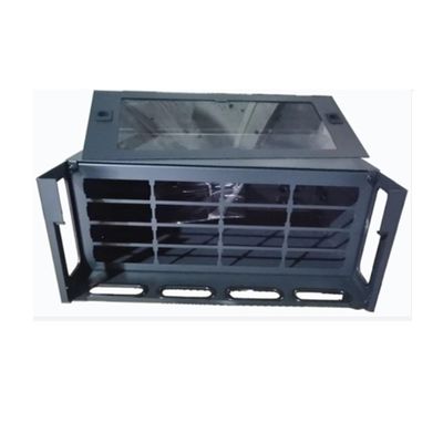 Pannello di permutazione in fibra ottica per montaggio a rack 19" ODF FOBOT 4U 384 Core MPO LC SM OM3 OM4 Pannello adattatore Chassis