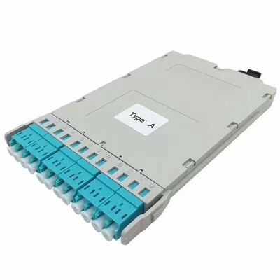 12 Core MPO-LC MTP-LC SM OM3 OM4 OM5 breakout Cassette Moduli Plastica